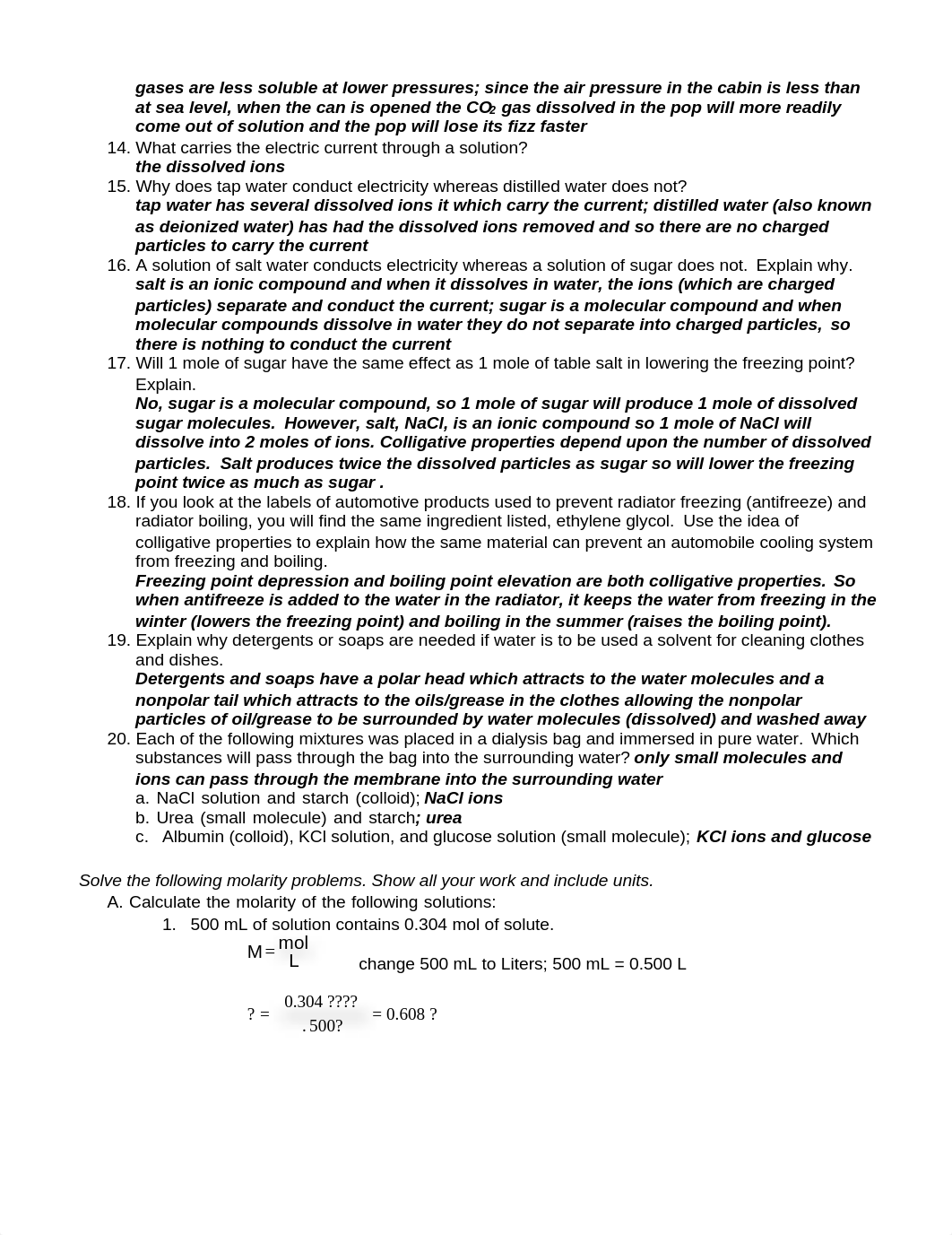 Chapter 7  Solutions and Colloids - Homework Practice ANSWERS, SU15.pdf_d6bpj7kv09o_page2