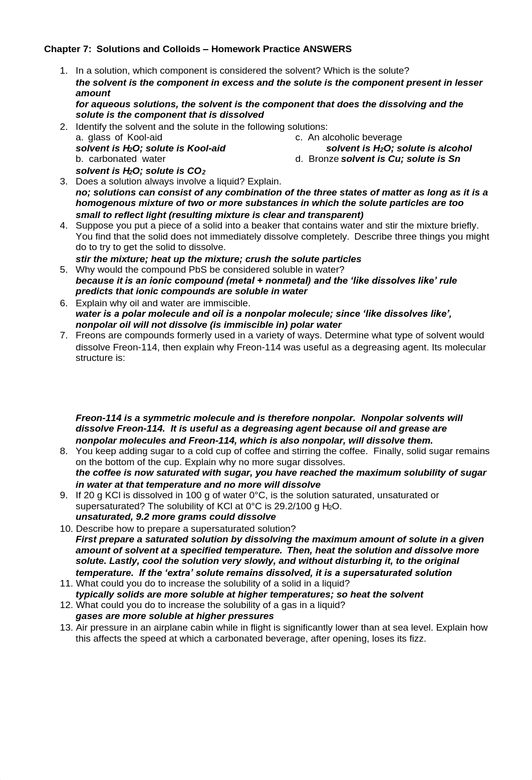 Chapter 7  Solutions and Colloids - Homework Practice ANSWERS, SU15.pdf_d6bpj7kv09o_page1