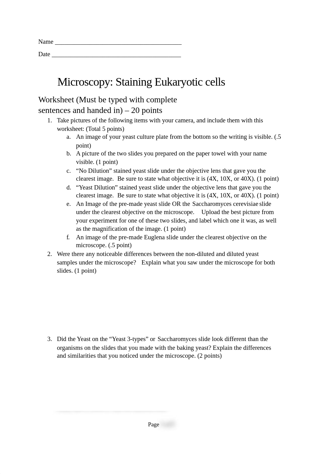 Microbiology Staining Eukaryotic Cells Lab WORKSHEET.docx_d6bte77mfxh_page1