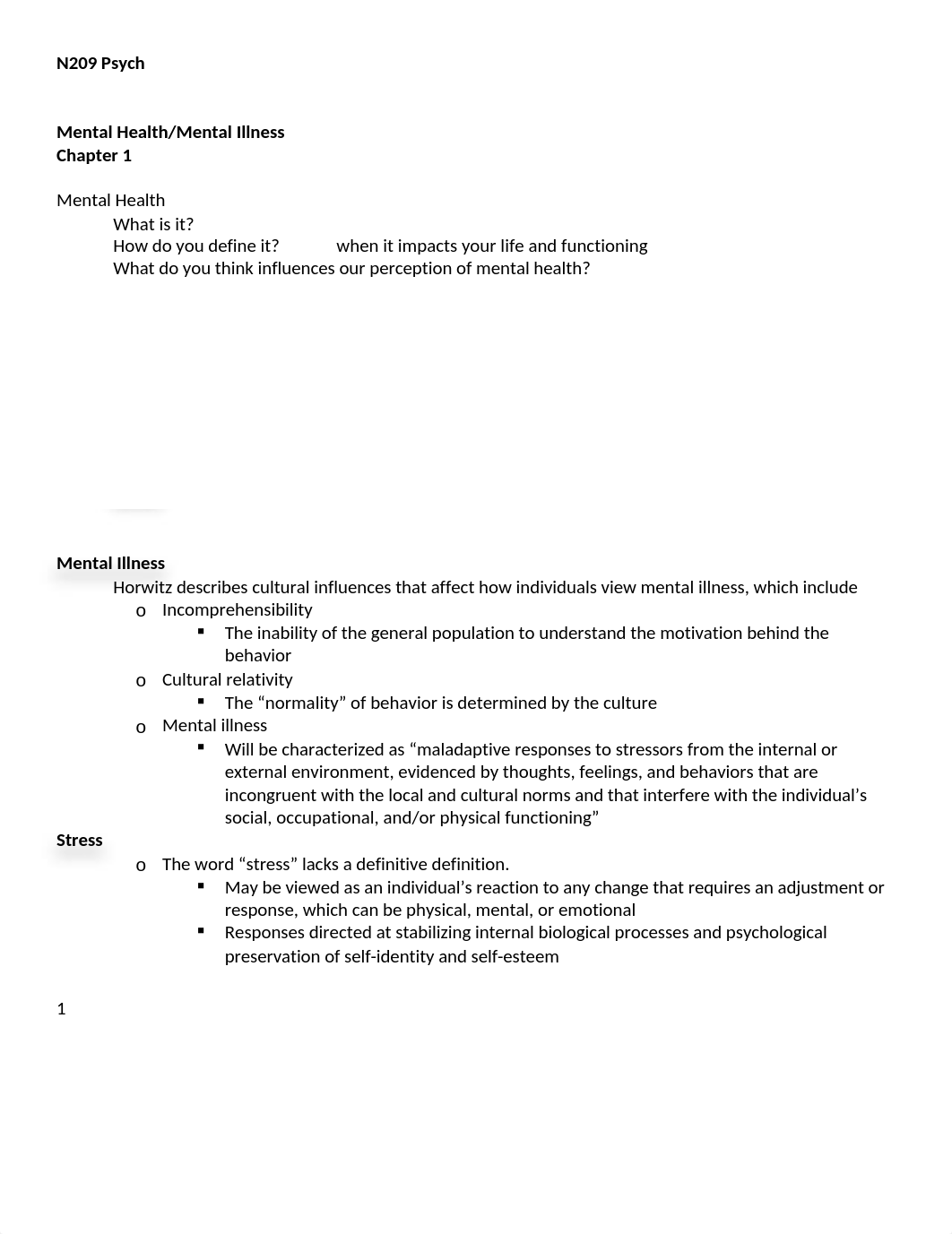 N209 Exam 1 Psych Week 2:1:21.docx_d6bw0sv5qw0_page1