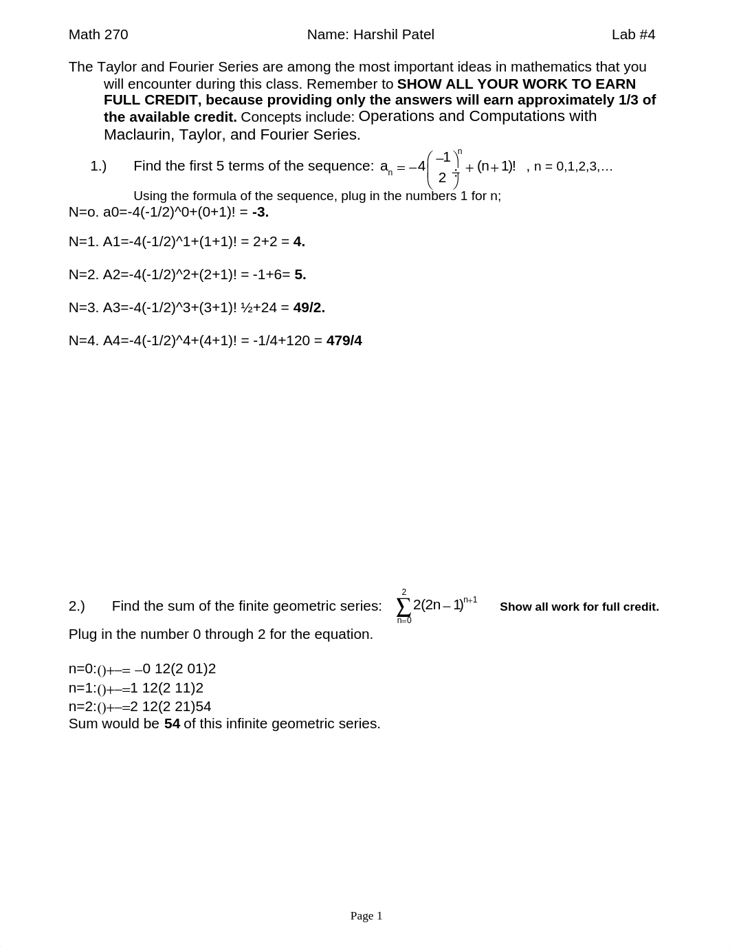 MATH270_Week 4 Lab Harshil Patel_d6bzyx55fd9_page1