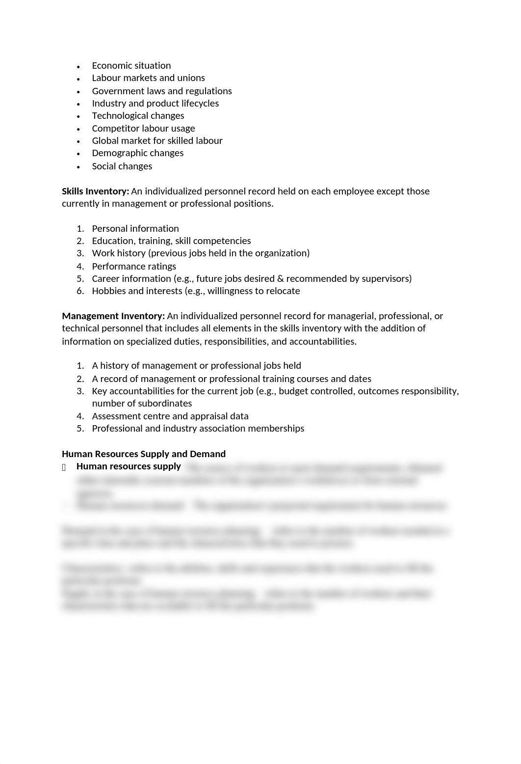 Chapter 7 summary- Human resource planning and job analysis.docx_d6c4vmfv9ny_page2