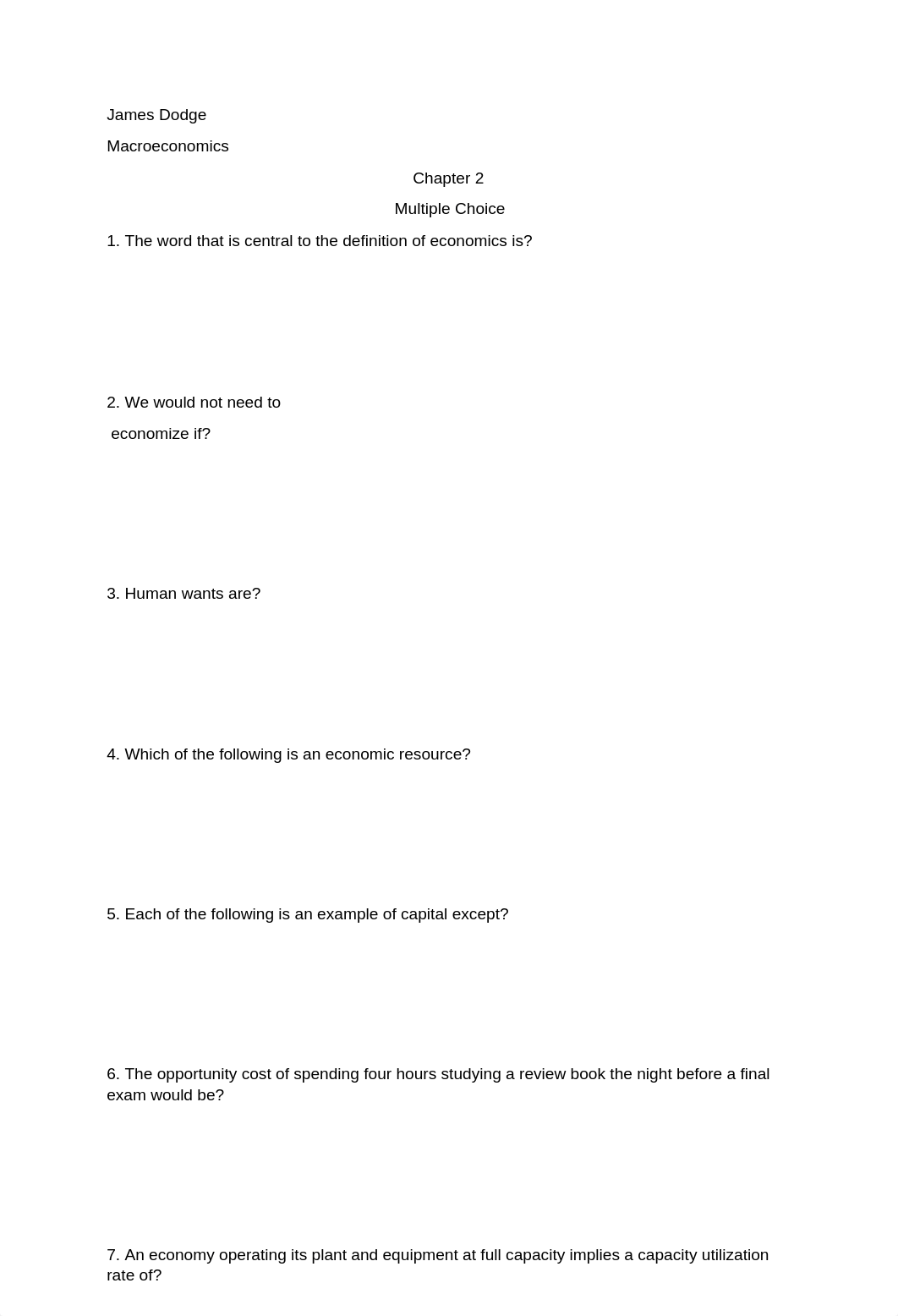 Chapter 2 multiple choice and fill in_d6cajyrbjr6_page1