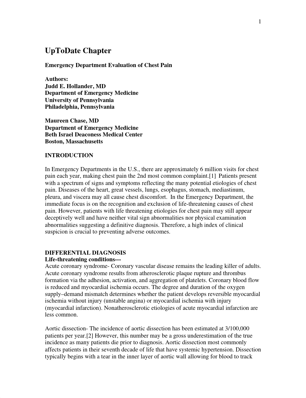 Emergency Department Evaluation of Chest Pain - Chapter.pdf_d6cc3zlt4wn_page1