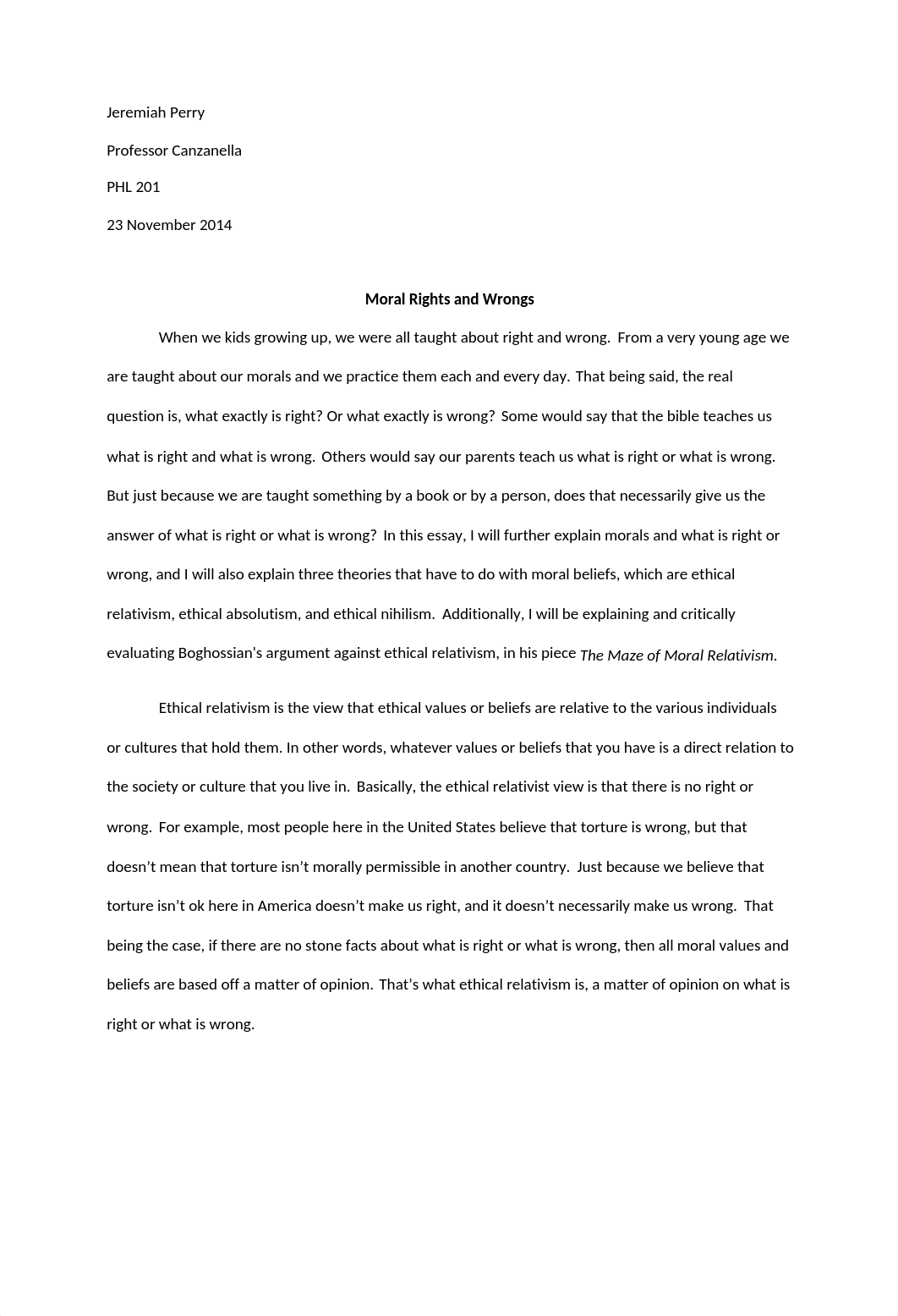 PHL 202 Essay 5 Ethical Relativism_d6cd3vo2os8_page1