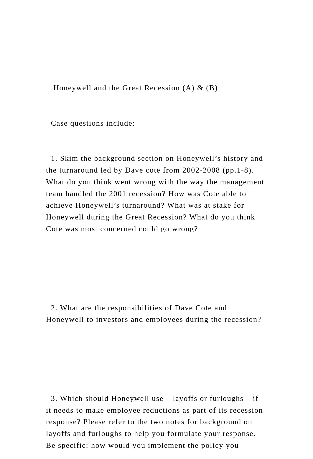 Honeywell and the Great Recession (A) & (B)    Case ques.docx_d6clfqjwd54_page2