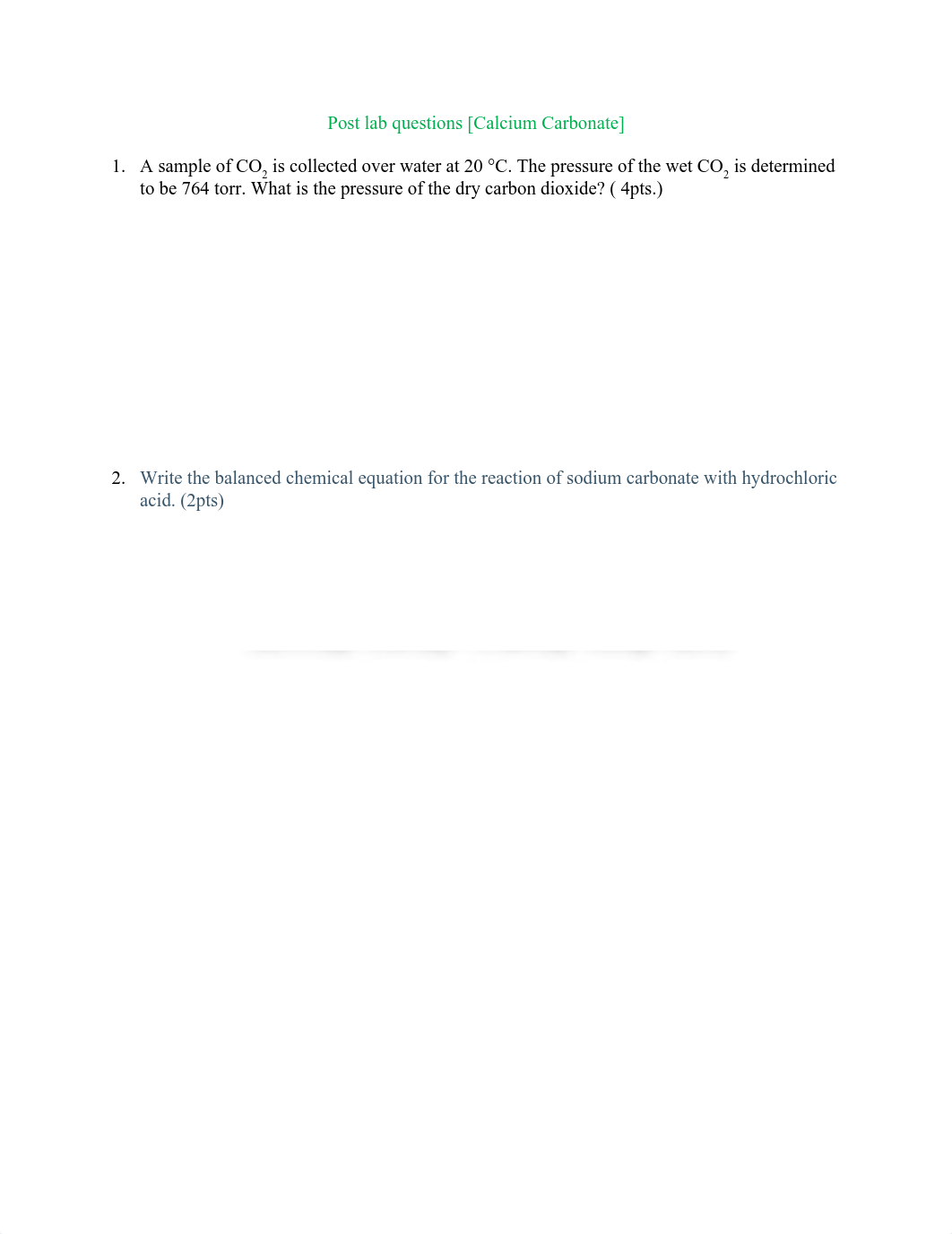 Post lab questions [Calcium Carbonate] (1).pdf_d6cn6fvkp47_page1