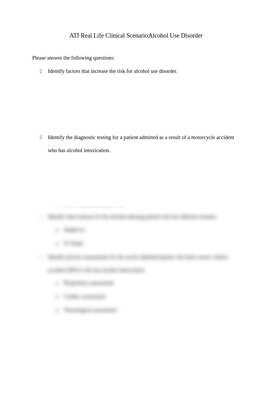 ATI Real Life Clinical Scenario-Alcohol Use Disorder.docx_d6co6dlgdln_page1