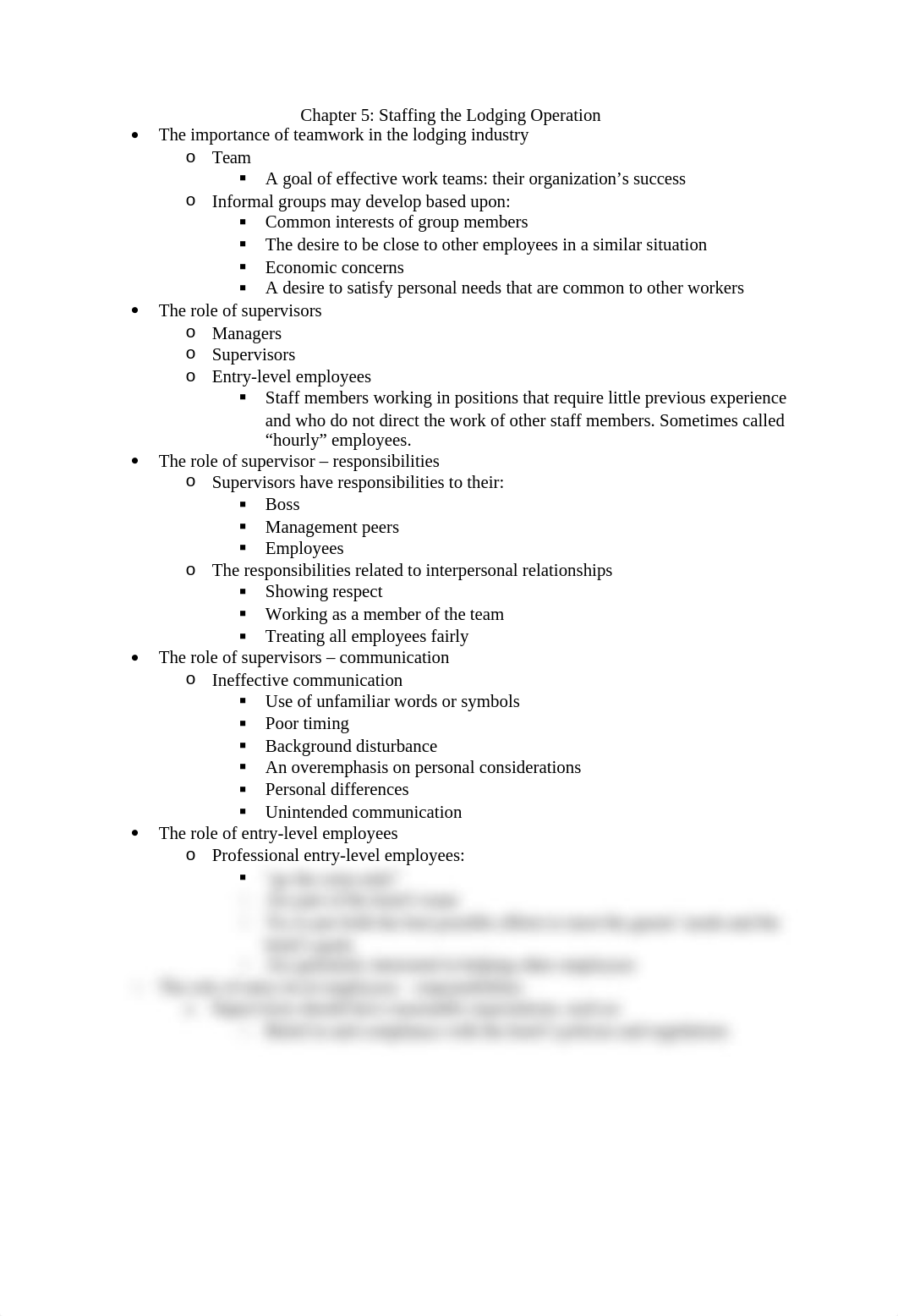 Chapter 5. Staffing the Lodging Operation_d6co6z5f1y7_page1