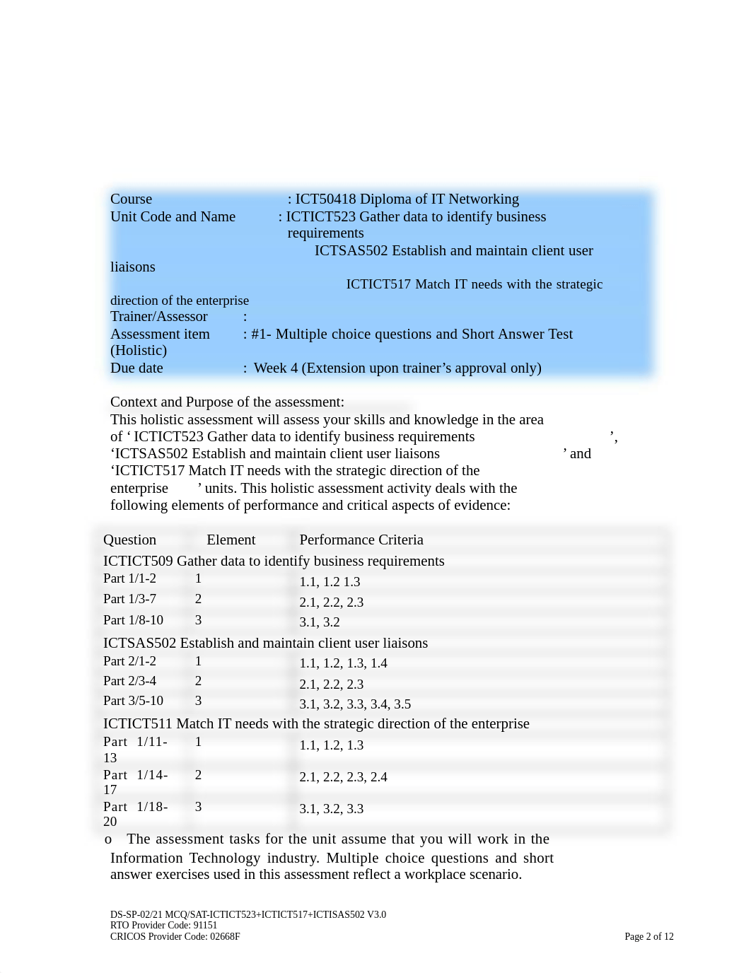 Assessment 1 - Multiple Choice Questions and Short Answer Test.doc_d6cqnx8ls2c_page2