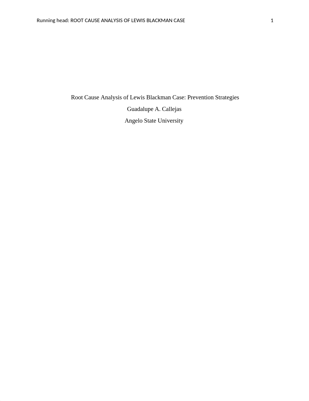 Root Cause Analysis of Lewis Blackman Case.docx_d6djm665e57_page1