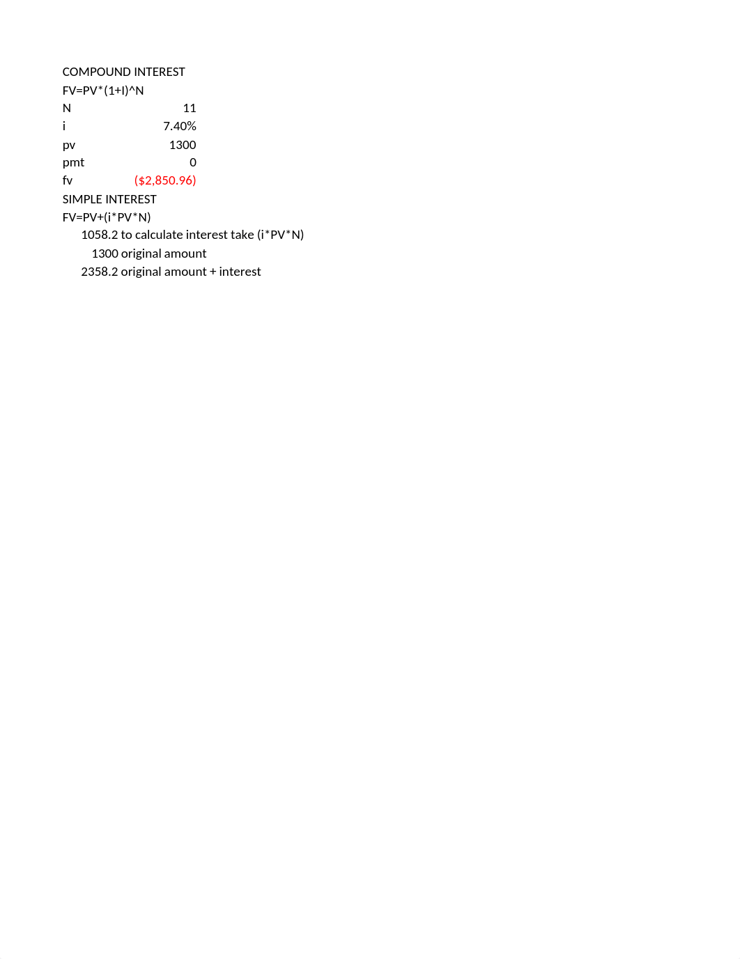 Cengage chapter 5 equations and answers for quiz .xlsx_d6doizd7kis_page1