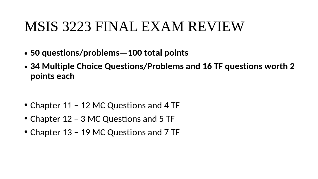 MSIS 3223 FINAL EXAM REVIEW-2.pptx_d6dp4n6y41z_page2