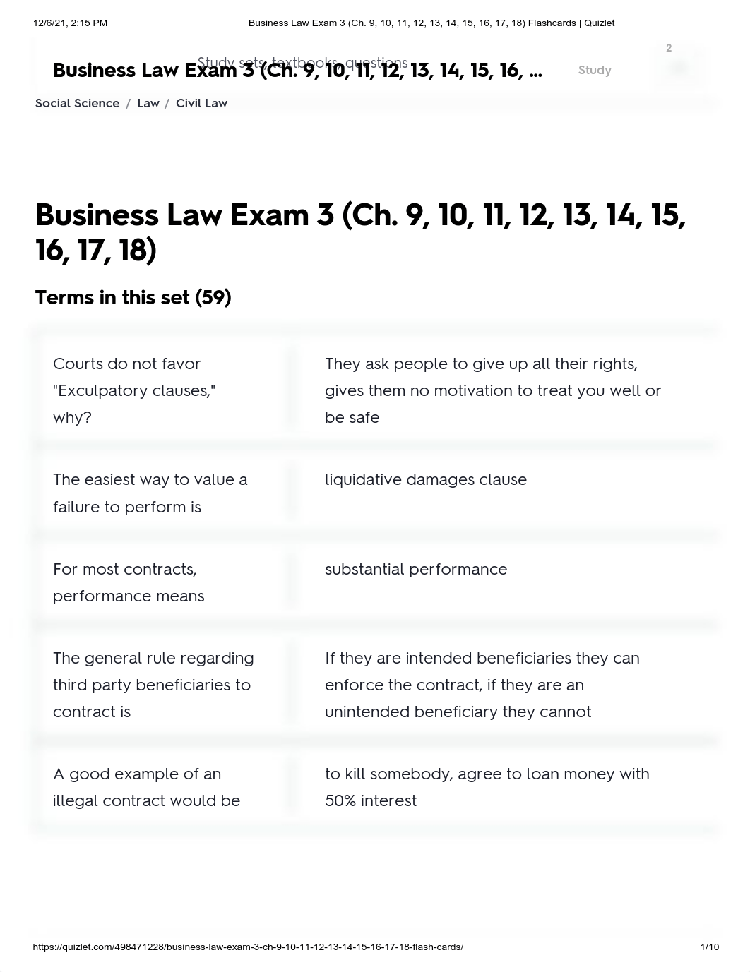 Business Law Exam 3 (Ch. 9, 10, 11, 12, 13, 14, 15, 16, 17, 18) Flashcards _ Quizlet.pdf_d6dv260q7qi_page1