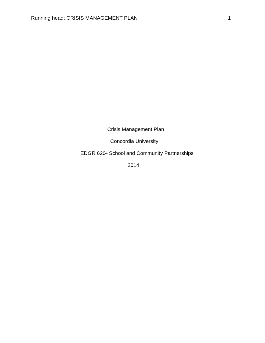 School and Community Relations-Week 4 Suicide Crisis Management Plan Example.pdf_d6dyetypipt_page1