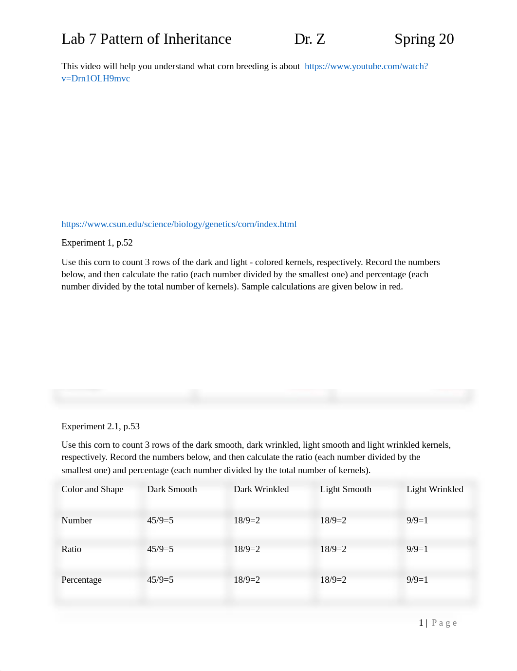 Lab 7 Pattern of Inheritance HW Online lab.docx_d6e6o77knqb_page1