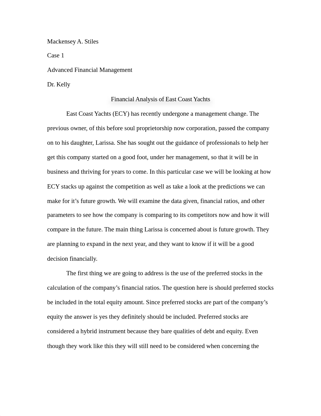 East Coast Yachts case1_finance.docx_d6e9fydea4o_page1