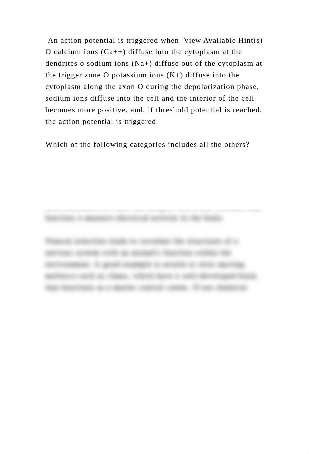 An action potential is triggered when  View Available Hint(s) O calci.docx_d6eamv0kh8i_page2