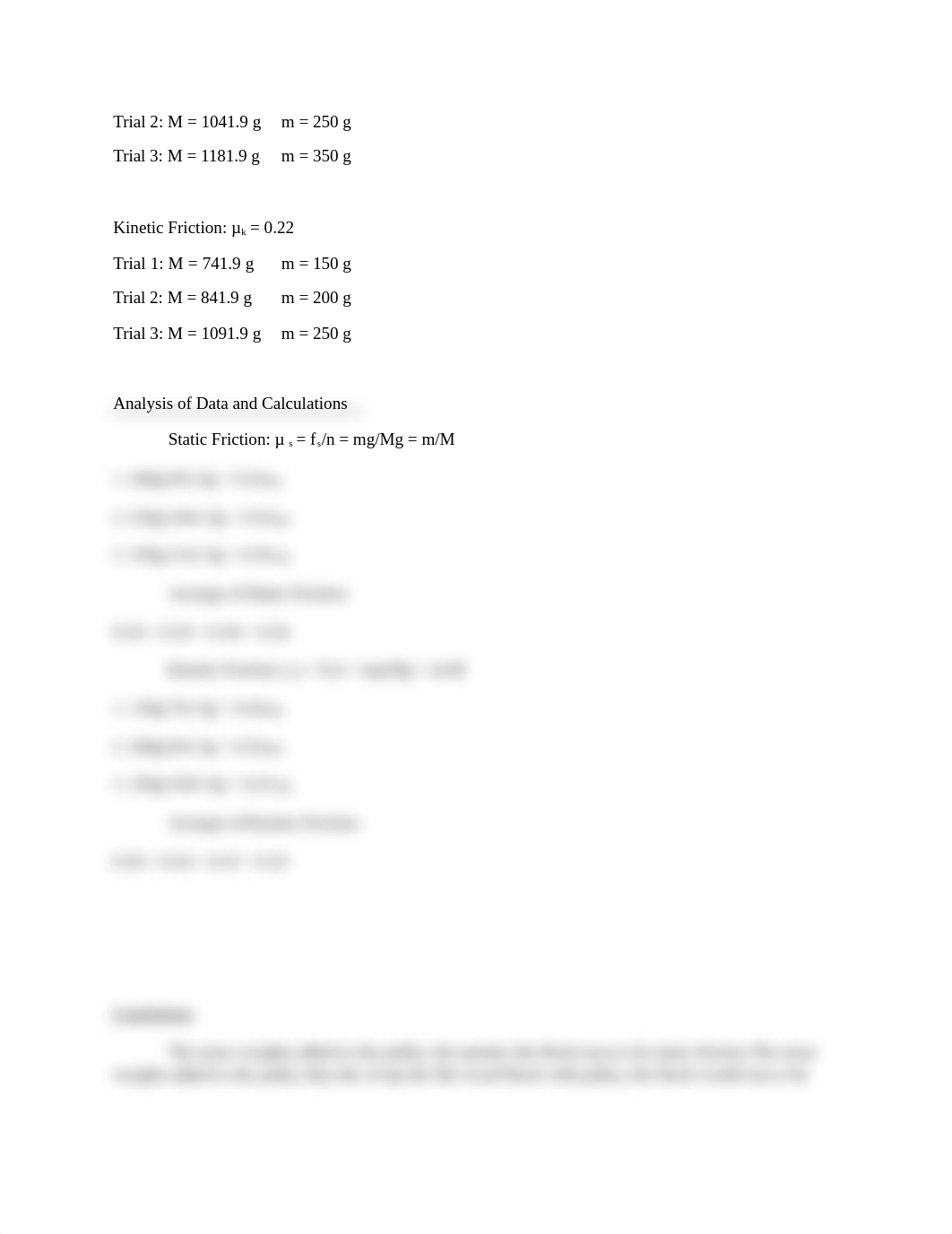 Coefficient of Static and Kinetic Friction - PH 241 Lab Report.docx_d6eczld12e7_page2