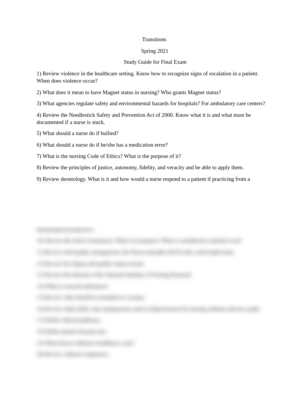 Transitions Final Exam Study Guide Spring 2021.docx_d6ejj8x9abg_page1