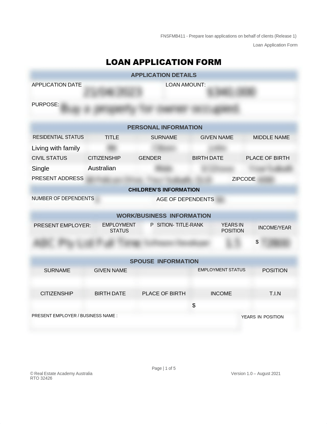 REAA - FNSFMB411- Home Loan Application -John Citizen v1.0  (1).pdf_d6eo2ih5bdu_page1