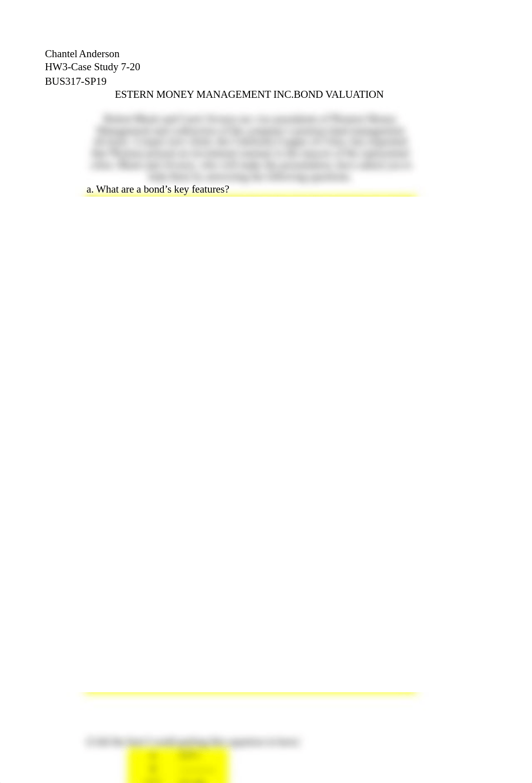 Anderson, Chantel. HW3. Case Study 7-20. BUS 317-SP19.xlsx_d6epph9b0va_page1