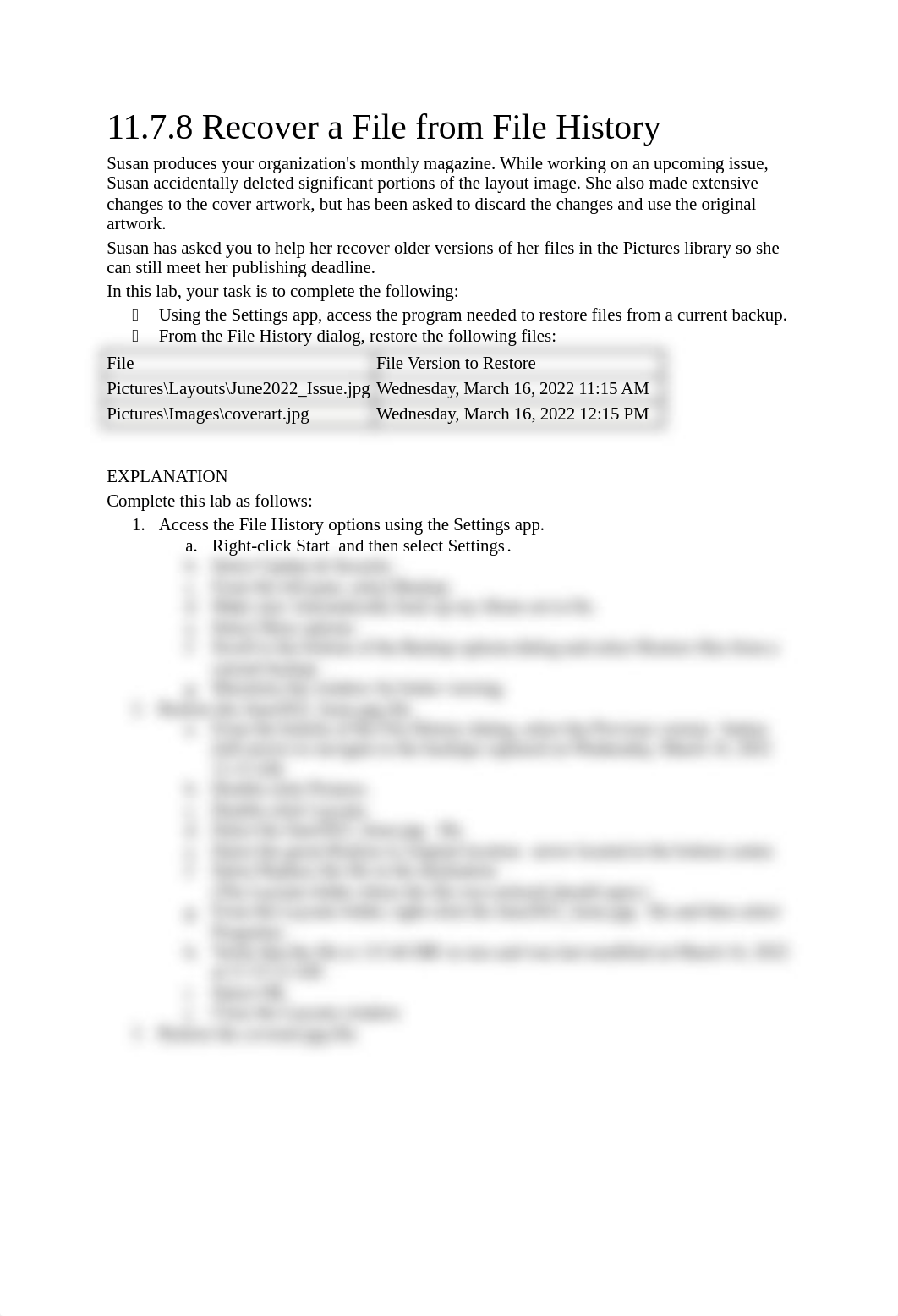 11.7.8 Recover a File from File History.docx_d6eqy2w56so_page1