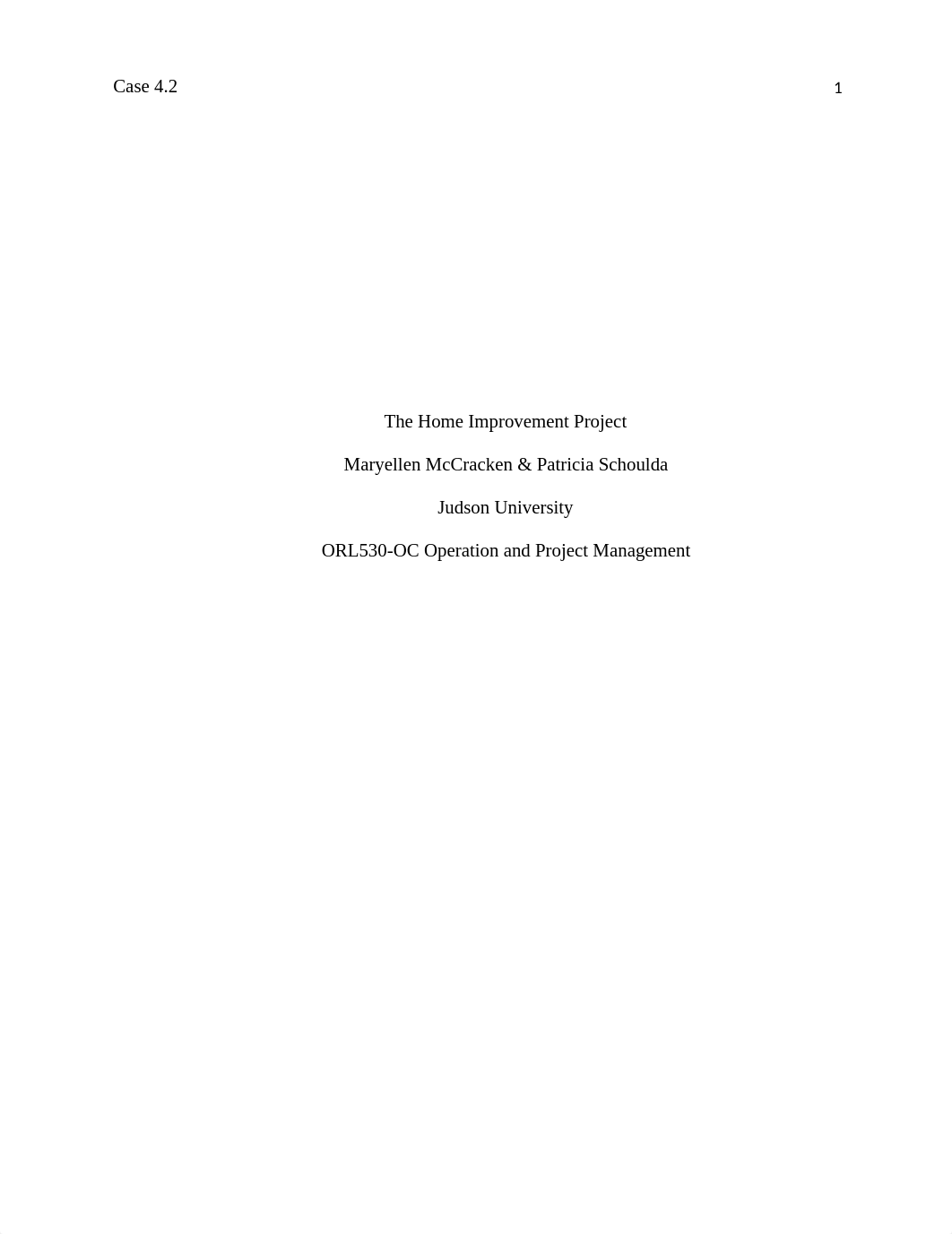 Case 4.2 - The Home Improvement Project - Questions.docx_d6esyzdpuex_page1