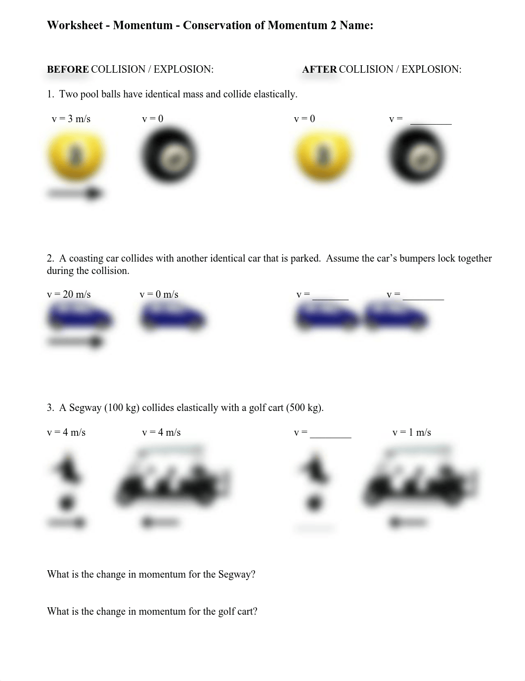 Worksheet - Momentum - Conservation of Momentum 2.pdf_d6etgnrgsts_page1