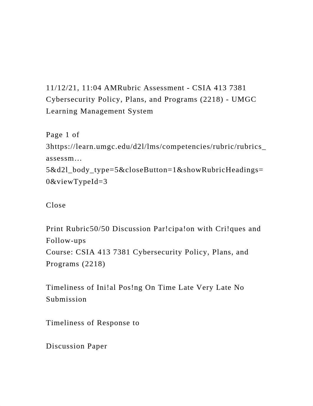 111221, 1104 AMRubric Assessment - CSIA 413 7381 Cybersecur.docx_d6f3htgiuwf_page2