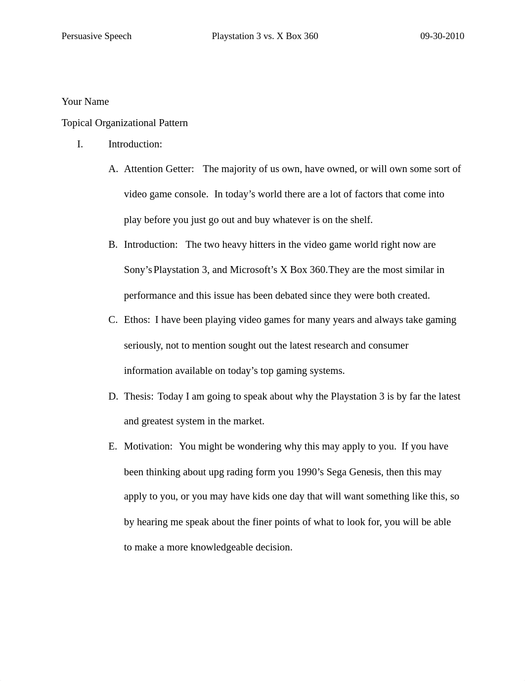 Persuasive Full Sentence PS3 Speech Outline Example (1).pdf_d6fbfdumkzj_page1