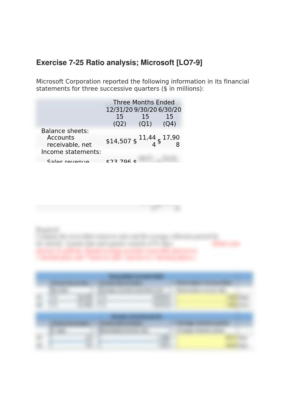 Exercise 7-25 Ratio analysis; Microsoft  .docx_d6fcrx74o4w_page1