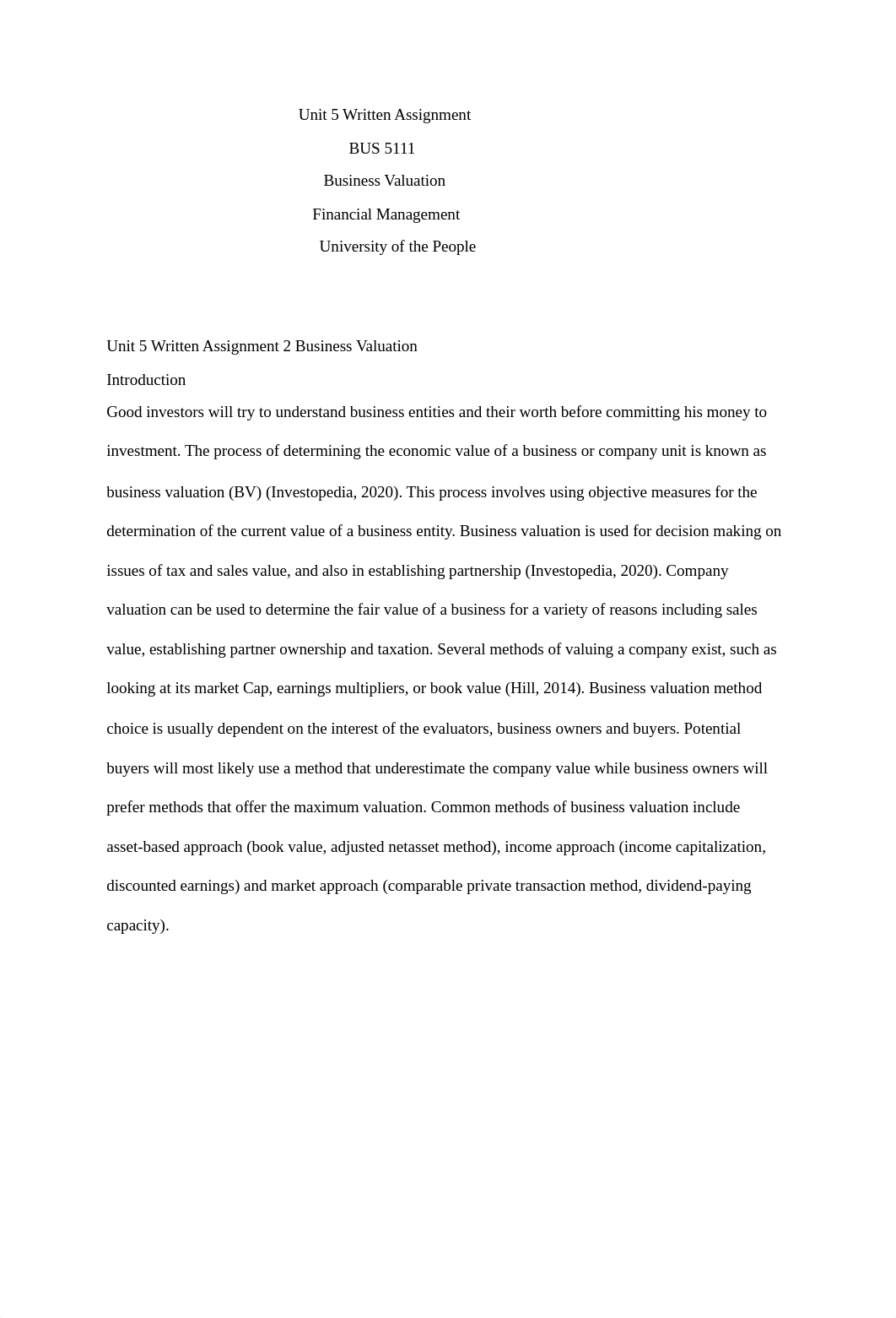 Written Assignment unit 5#2 BUS 5111.docx_d6fcvwpv15h_page1