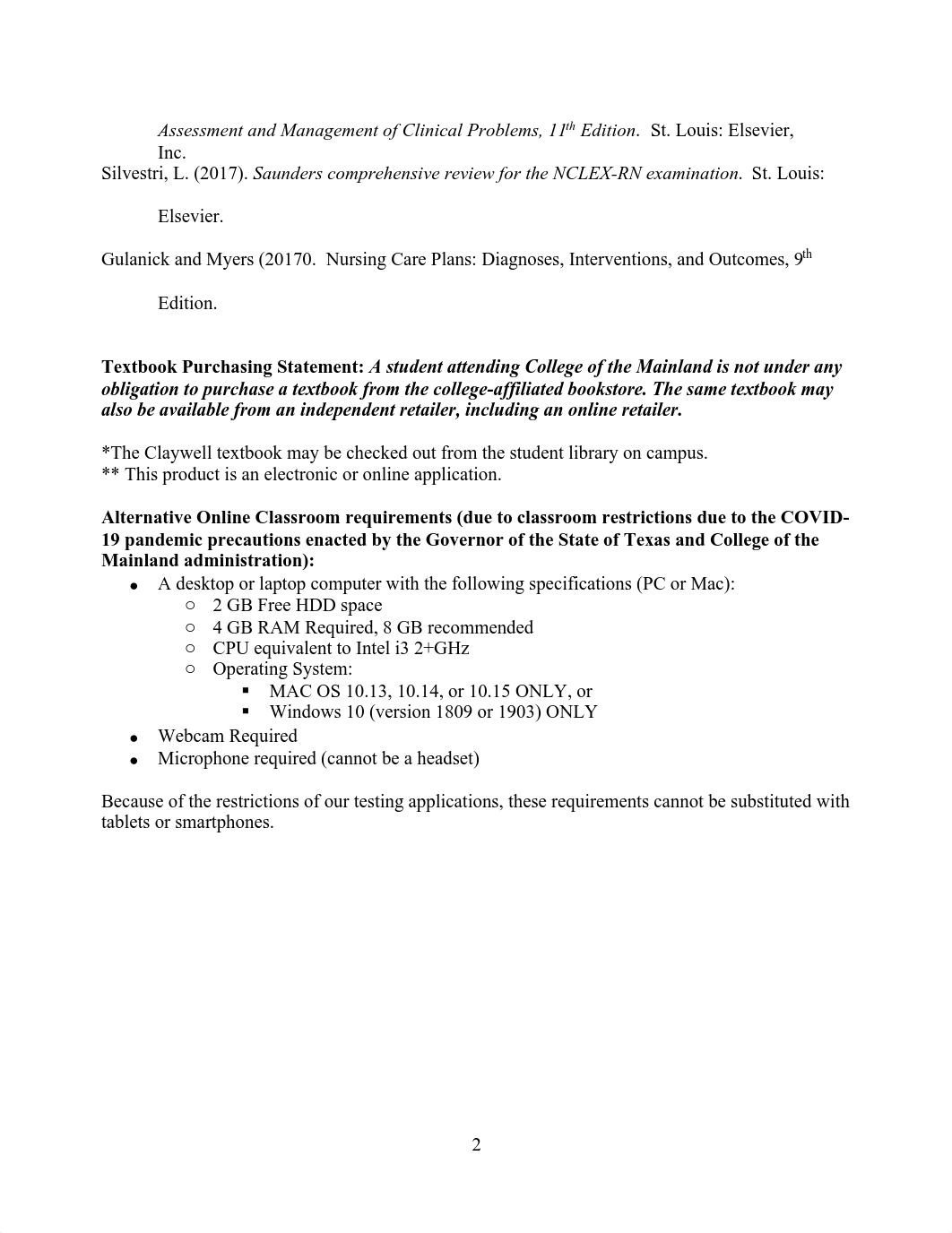 RNSG 1327 2020 Syllabus 0601 2020 V2.pdf_d6fgu0a8q3c_page2