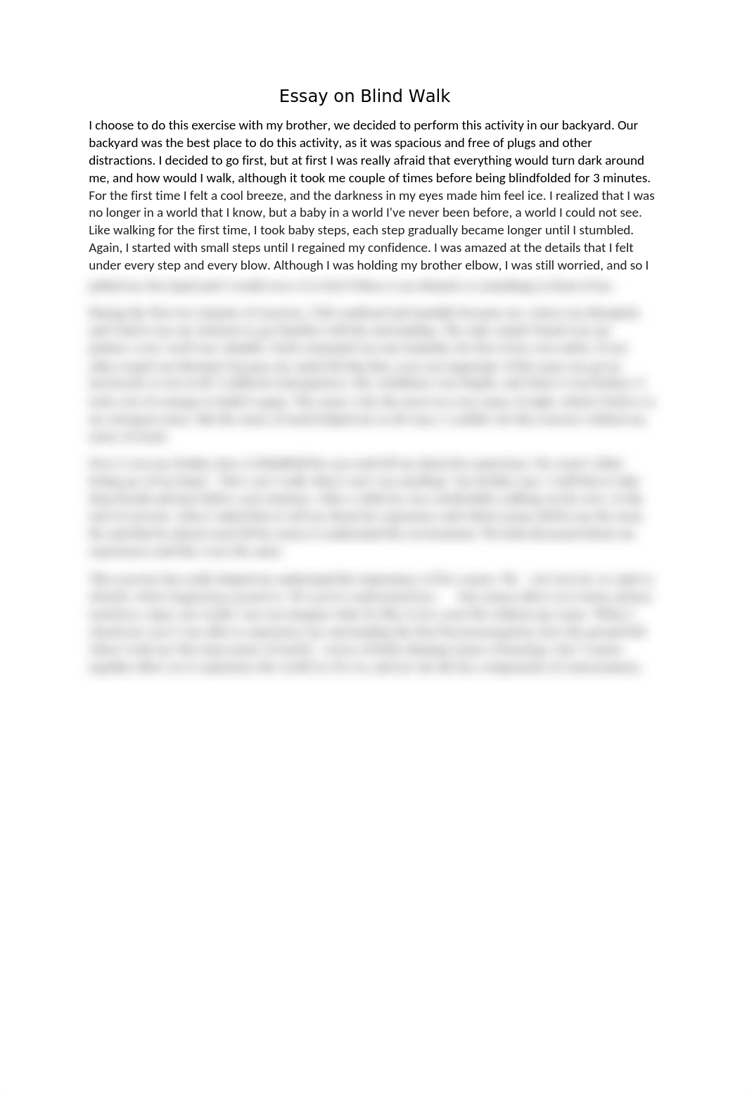 Essay on Blind Walk.docx_d6fuk7v40na_page1