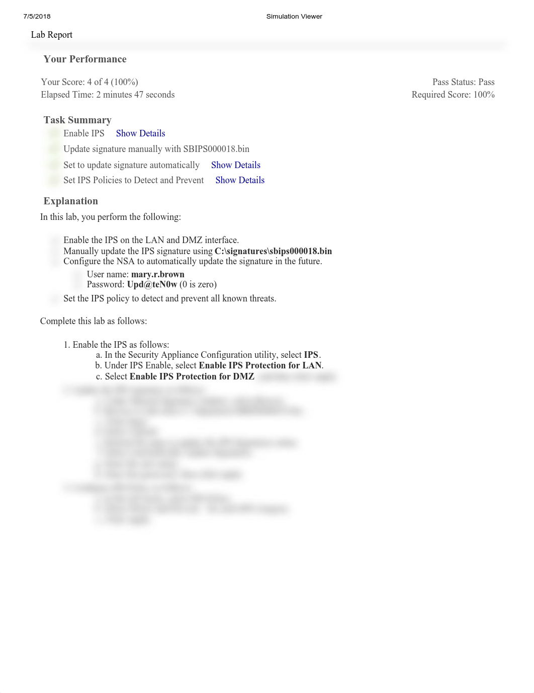 6.8.6 LabSim - Implement Intrusion Protection.pdf_d6g4lpkn8mo_page1