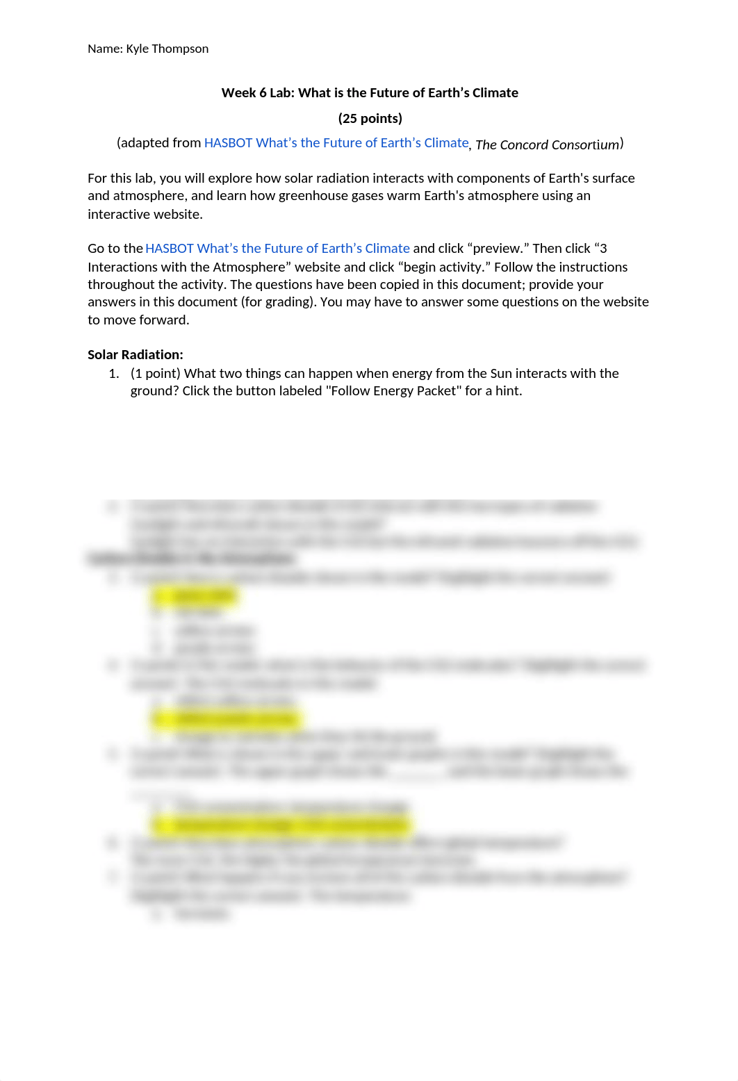 Thompson_K_Week 6 Lab What is the Future of Earth's Climate_Week6.docx_d6g879rpk6k_page1