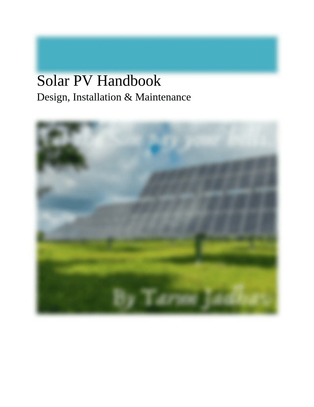 Tarun Jadhav - WONDERS OF SOLAR_ Solar PV Guide_ Design, Installation _ Maintenance.pdf_d6g8whkhnq2_page5