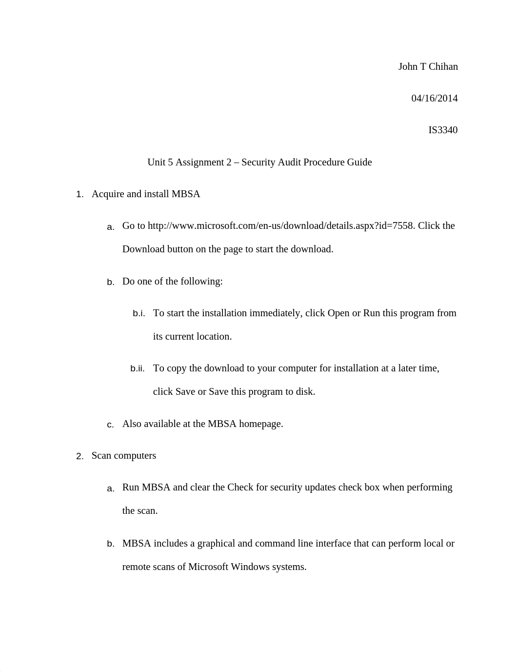 Unit 5 Assignment 2 - Security Audit Procedure Guide_d6ga00le1u2_page1