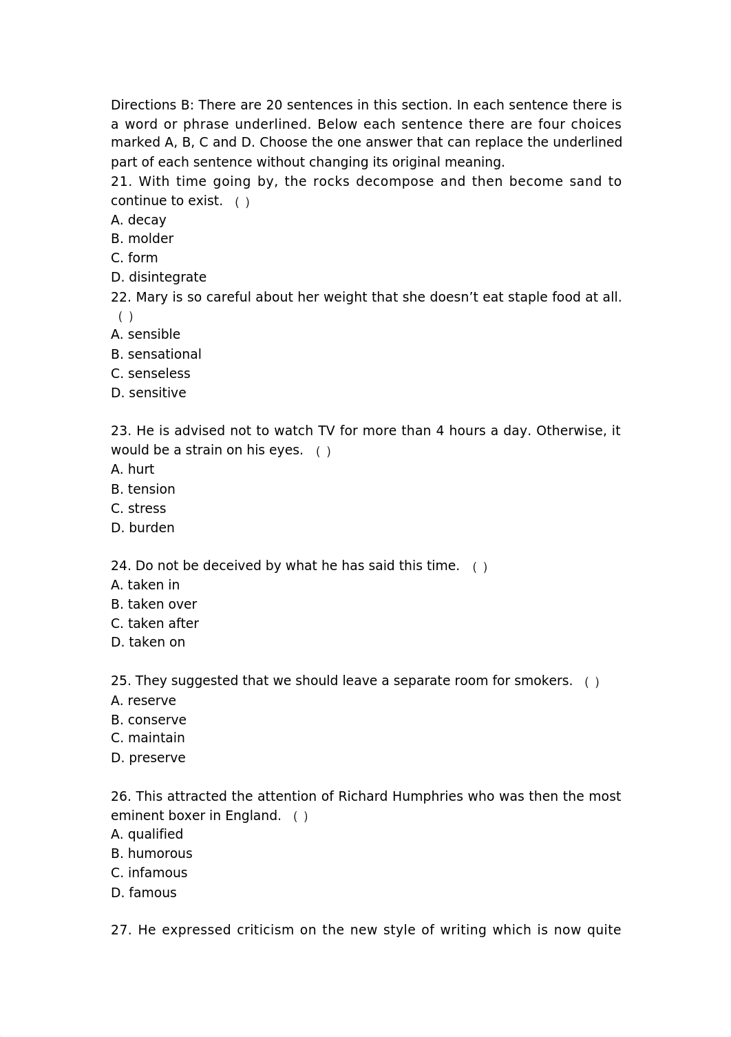 2009年7月浙江省高等教育自学考试高级英语真题.doc_d6gcc2b1ra9_page4