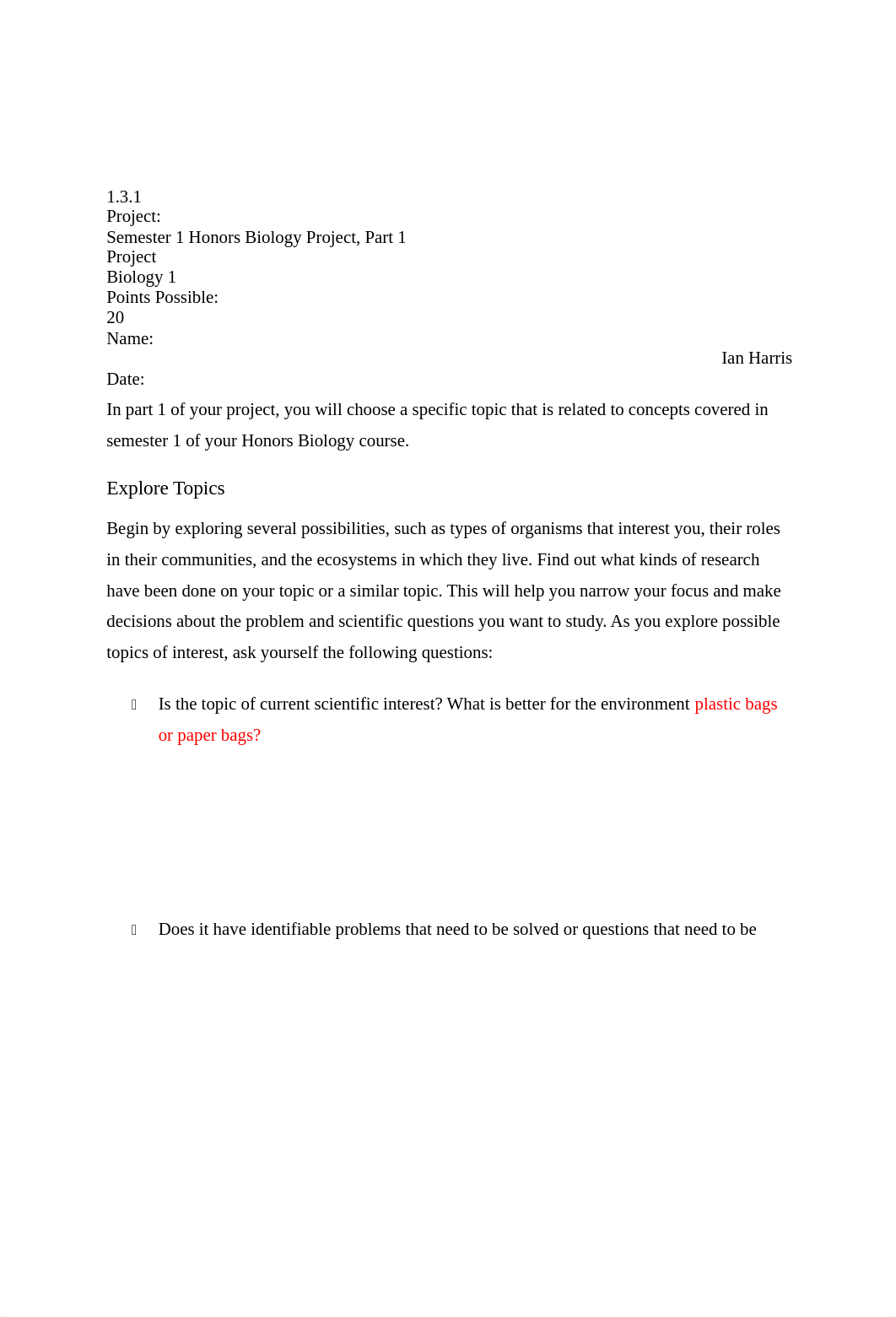 Honors Biology Project Part 1.docx_d6gdg5rf049_page1