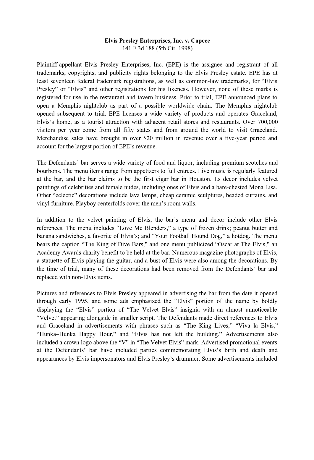 Elvis Presley Enterprises, Inc. v. Capece.pdf_d6ggohc3nne_page1