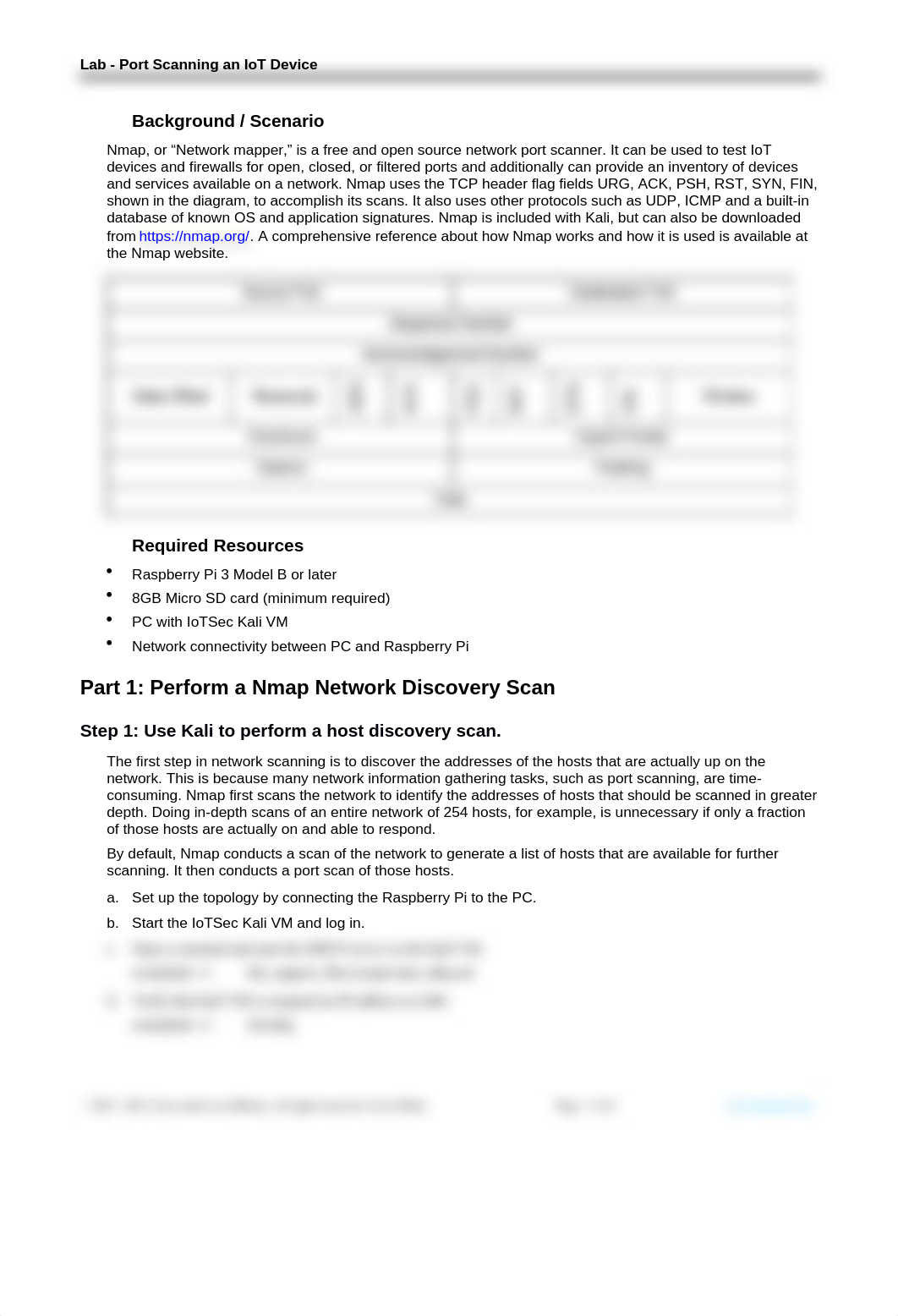 4.2.2.5 Lab - Port Scanning an IoT Device.docx_d6glt2b9nmr_page2