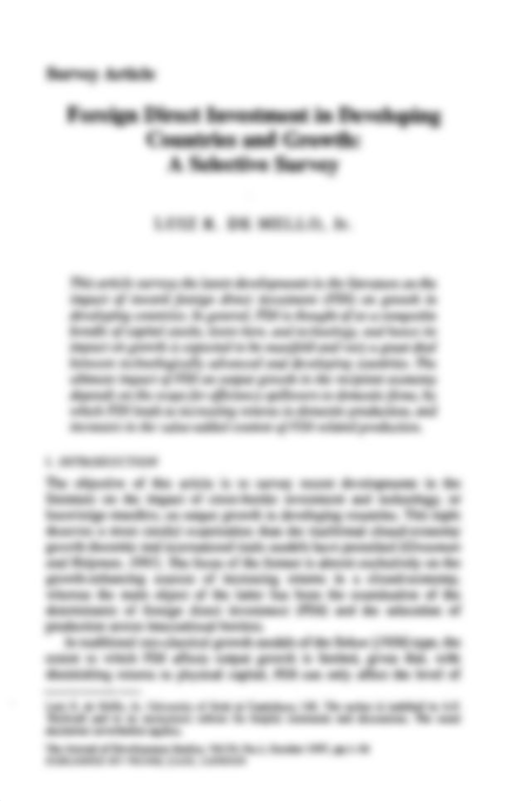 Foreign direct investment in developing countries and growth A selective survey_d6go6iv356y_page2