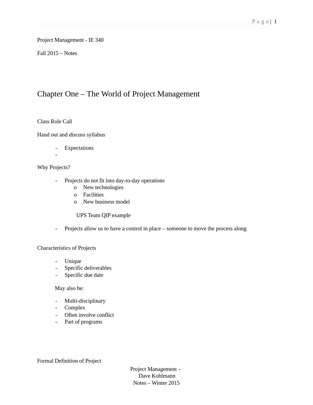 Project Management IE 340 - Lecture Notes Ch 1_d6h2hymttes_page1