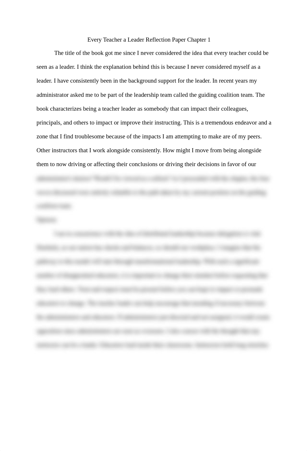 Every Teacher a Leader Reflection Paper Chapter 1 Lori Lumpkin.docx_d6h3ax64coi_page2