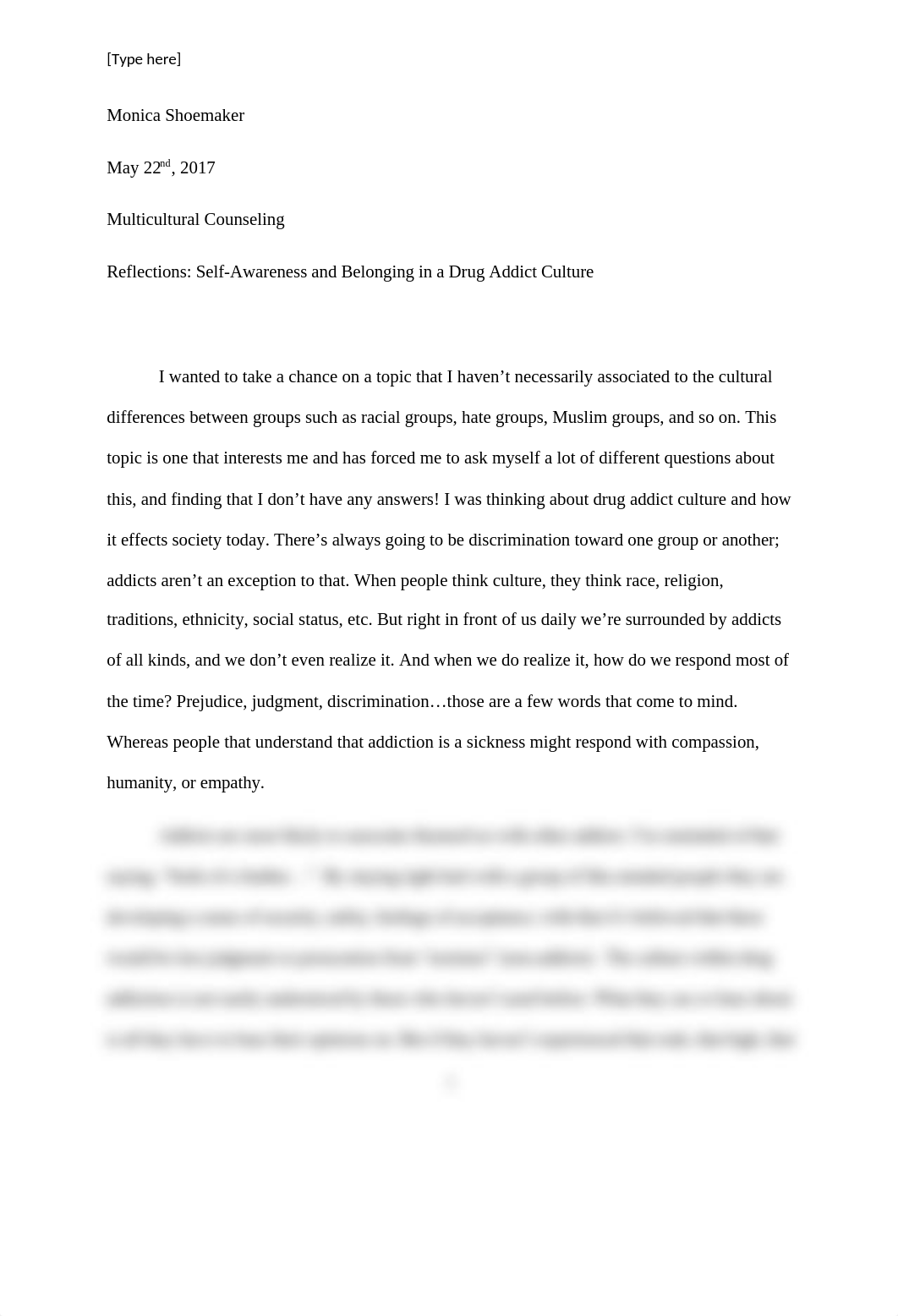 Reflection Self-Awareness in Drug Culture.docx_d6hdz1euten_page1