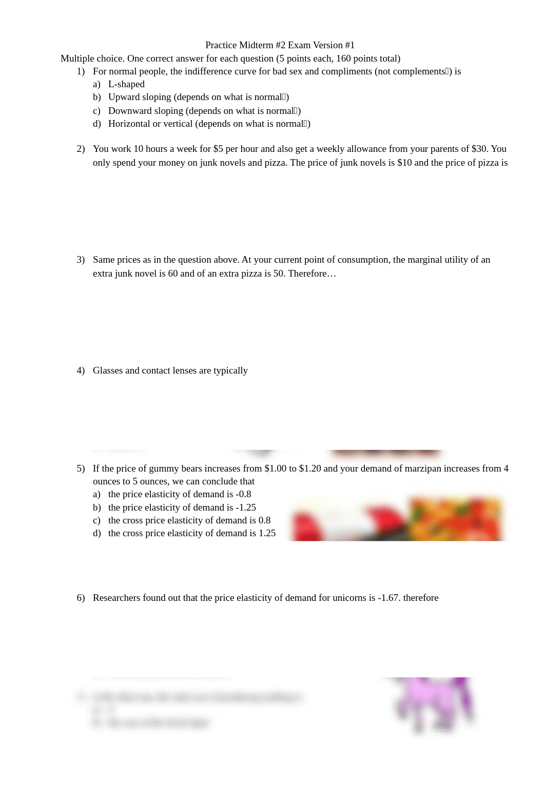 ECO102-MT#2 Practice Exam and Answers Version #1_d6hspm5v5ci_page1