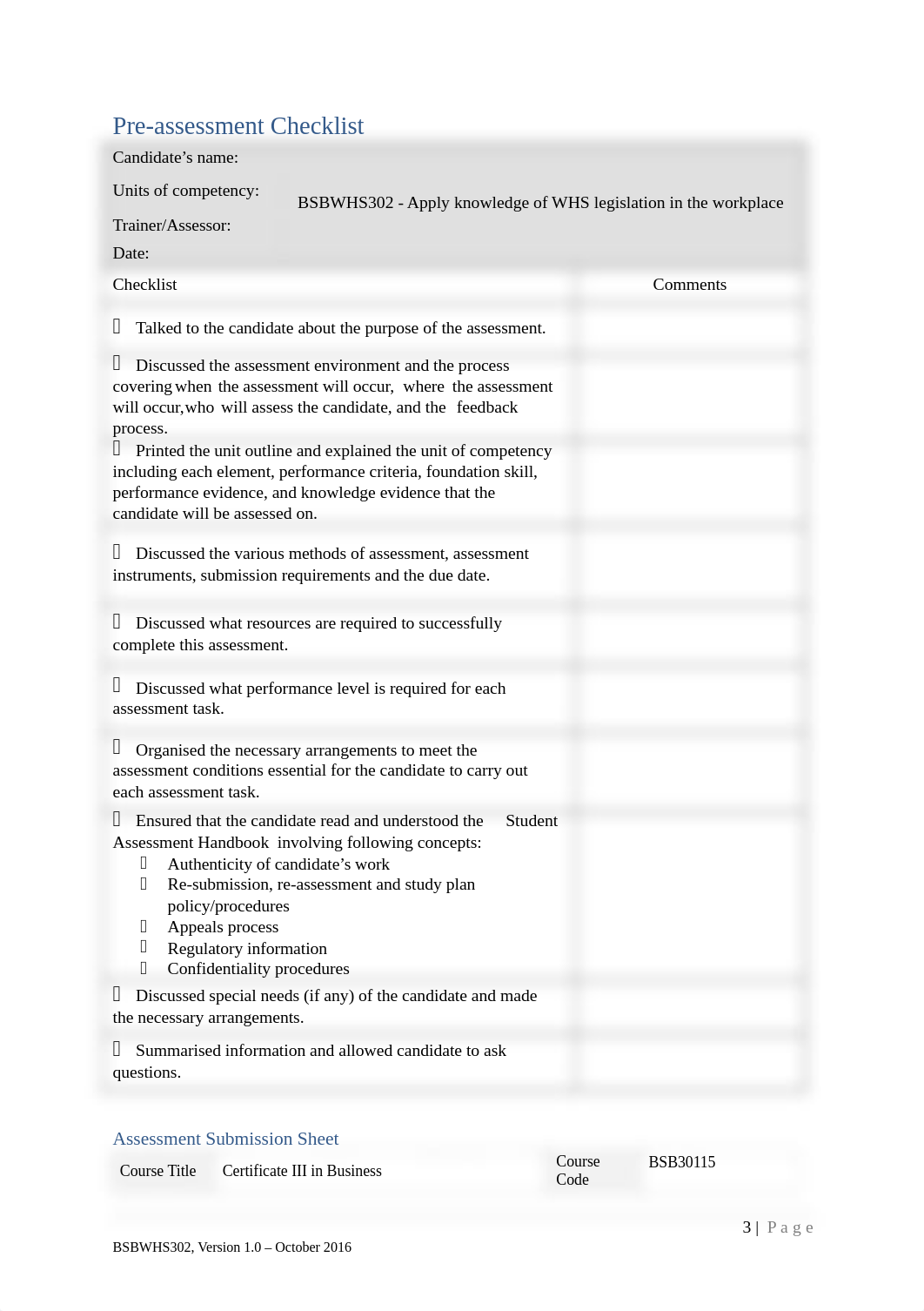 BSBWHS302 - Apply knowledge of WHS legislation in the workplace.docx_d6hutduq2y5_page3