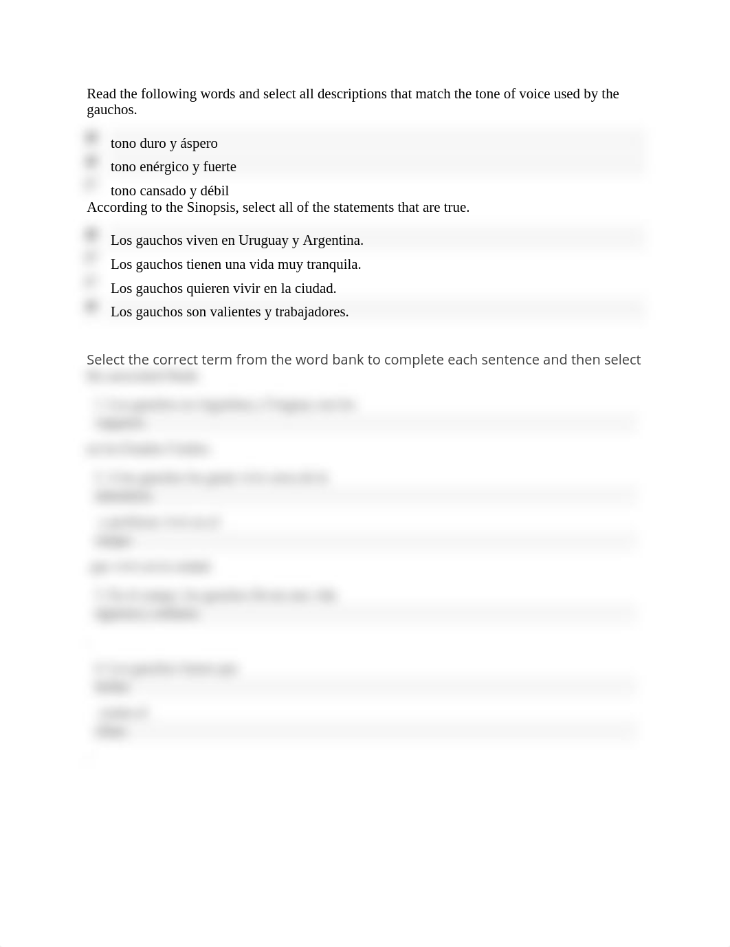 7-64 Read the following words and select all descriptions that match the tone of voice used by the g_d6i0j38jq5u_page1